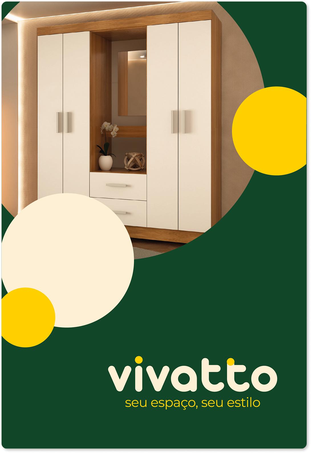 Catálogo Vivatto guarda-roupa moderno