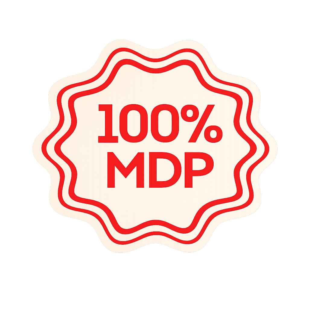 100% MDP