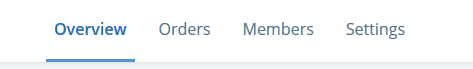 Navbar links