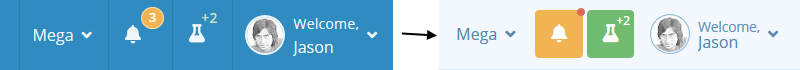 Navbar Element Changes